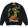 SUPREME ALL DOGS GO TO HEAVEN SWEATER-BLACK