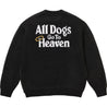 SUPREME ALL DOGS GO TO HEAVEN SWEATER-BLACK