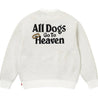 SUPREME ALL DOGS GO TO HEAVEN SWEATER-WHITE