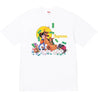 SUPREME ALL DOGS GO TO HEAVEN TEE-WHITE