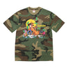 SUPREME ALL DOGS GO TO HEAVEN TEE-WOODLAND CAMO
