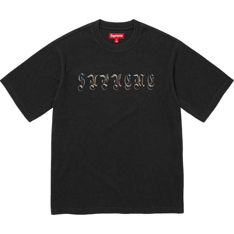SUPREME AOI GEMS S/S TOP-BLACK