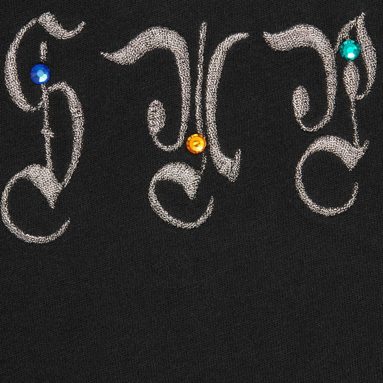 SUPREME AOI GEMS S/S TOP-BLACK