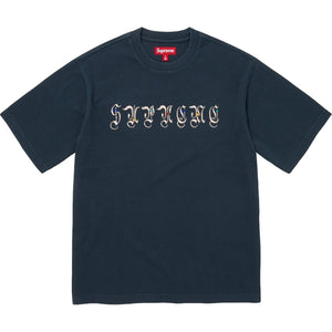 SUPREME AOI GEMS S/S TOP-NAVY