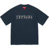 SUPREME AOI GEMS S/S TOP-NAVY
