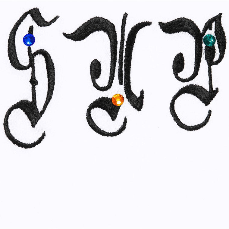 SUPREME AOI GEMS S/S TOP-WHITE