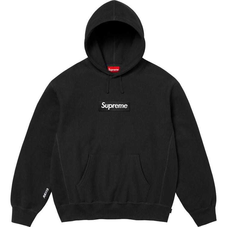 SUPREME BOX LOGO HOODED SWEATSHIRT-BLACK