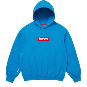 SUPREME BOX LOGO HOODED SWEATSHIRT-CYAN