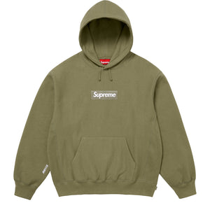 SUPREME BOX LOGO HOODED SWEATSHIRT-LIGHT OLIVE