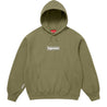 SUPREME BOX LOGO HOODED SWEATSHIRT-LIGHT OLIVE