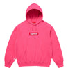 SUPREME BOX LOGO HOODED SWEATSHIRT-MAGENTA