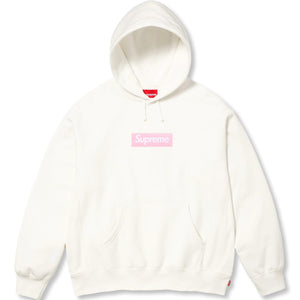 SUPREME BOX LOGO HOODED SWEATSHIRT-WHITE
