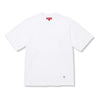 SUPREME COLLEGIATE APPLIQUE S/S TOP-WHITE
