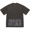SUPREME CRACKED STRETCH S/S TOP-BLACK