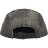 SUPREME DENIM CAMP CAP-WASHED BLACK