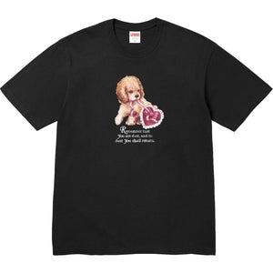 SUPREME DUST TEE-BLACK