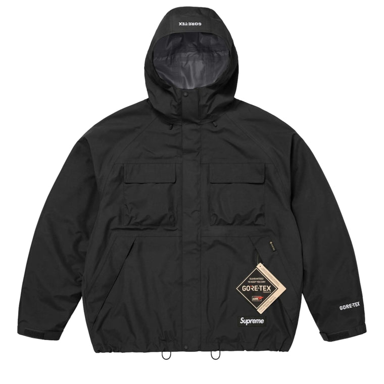 SUPREME GORE-TEX SHELL JACKET-BLACK