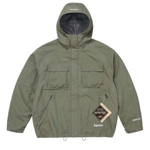 SUPREME GORE-TEX SHELL JACKET-OLIVE
