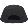 SUPREME JACQUARD LOGOS DENIM CAMP CAP-BLACK