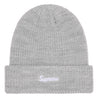 SUPREME LOOSE GAUGE BEANIE-HEATHER GREY