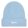 SUPREME LOOSE GAUGE BEANIE-LIGHT BLUE