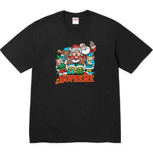 SUPREME NAUGHTY TEE-BLACK