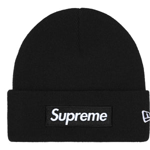 SUPREME NEW ERA BOX LOGO BEANIE-BLACK
