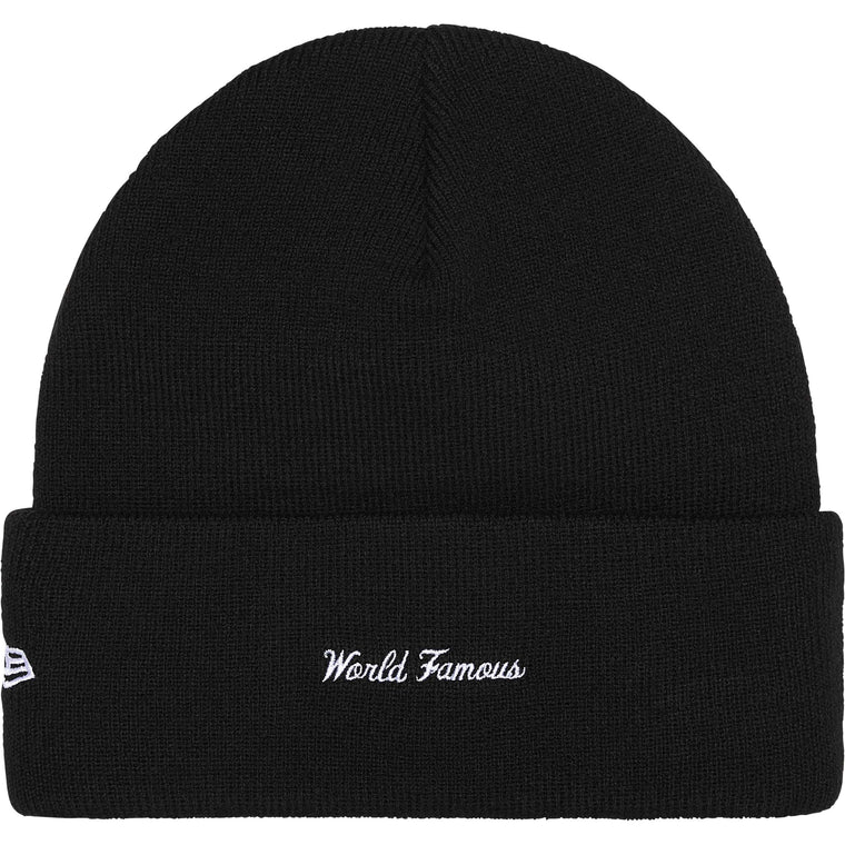 SUPREME NEW ERA BOX LOGO BEANIE-BLACK