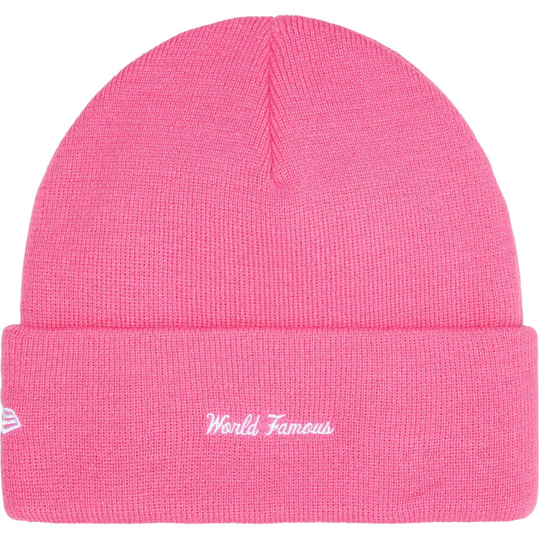 SUPREME NEW ERA BOX LOGO BEANIE-MAGENTA