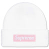 SUPREME NEW ERA BOX LOGO BEANIE-WHITE