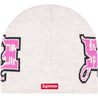 SUPREME NEW ERA® OUTLINE BEANIE-WHITE