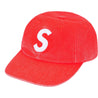 SUPREME PIGMENT COATED CANVAS S LOGO 6-PANEL-BRIGHT ORANGE
