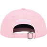 SUPREME PIGMENT COATED CANVAS S LOGO 6-PANEL-LIGHT PINK