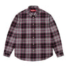 SUPREME PLAID FLANNEL SHIRT-GREY