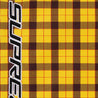 SUPREME PLAID TRACK JACKET-YELLOW