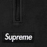 SUPREME POLARTEC FACE MASK HALF ZIP HOODED SWEATSHIRT-BLACK