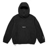 SUPREME POLARTEC FACE MASK HALF ZIP HOODED SWEATSHIRT-BLACK