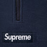 SUPREME POLARTEC FACE MASK HALF ZIP HOODED SWEATSHIRT-NAVY