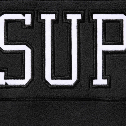 SUPREME POLARTEC HOODED HOCKEY JERSEY-BLACK