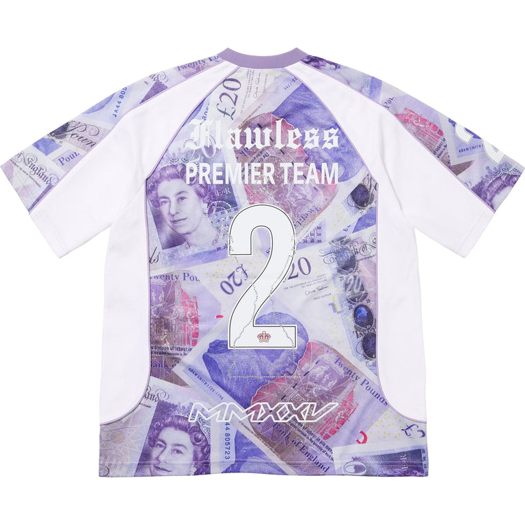 SUPREME POUNDS SOCCER JERSEY-PURPLE