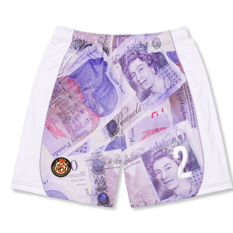 SUPREME POUNDS SOCCER SHORT-PURPLE
