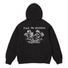 SUPREME PRESIDENT HOODED SWEATSHIRT-BLACK