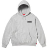 SUPREME PRESIDENT HOODED SWEATSHIRT-HEATHER GREY