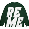 SUPREME REFLECTIVE L/S TOP-GREEN