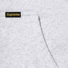 SUPREME REVERSIBLE WORK ZIP UP HOODED SWEATSHIRT-ASH GREY