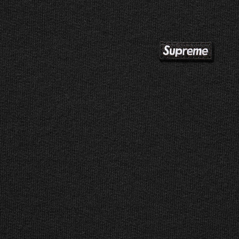 SUPREME SMALL BOX CREWNECK-BLACK