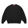 SUPREME SMALL BOX CREWNECK-BLACK