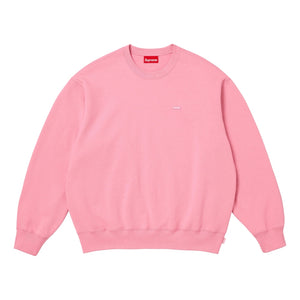 SUPREME SMALL BOX CREWNECK-PINK