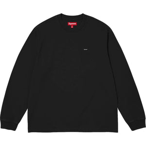SUPREME SMALL BOX L/S TEE-BLACK