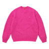 SUPREME SMALL BOX WAFFLE SWEATER-PINK